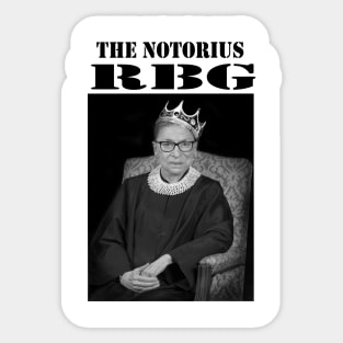 The Notorious RBG Sticker